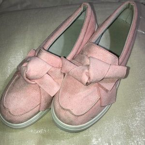 Pink Suede Shoes
